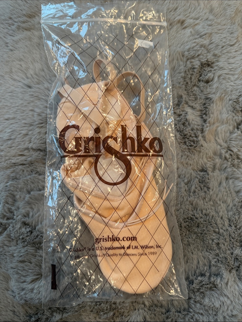 Grishko Performance Stretch Canvas Split Sole Ballet Dance Shoes Size 36 B US 6
